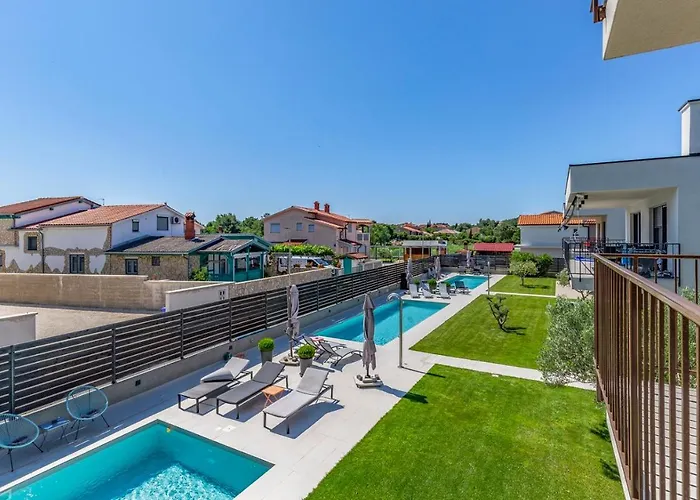 Appartement Ap Caci Mit Pool - Istriensonne 0712-0737 *