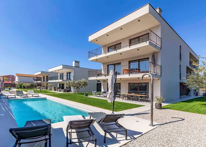 Appartement Ap Caci Mit Pool - Istriensonne 0712-0737 *