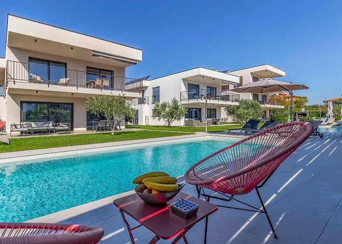 Appartement Ap Caci Mit Pool - Istriensonne 0712-0737 Medulin